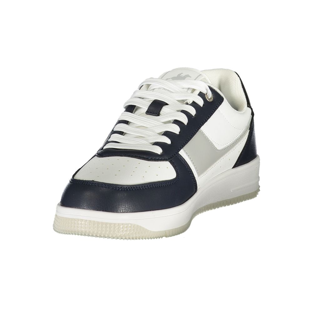 U.S. Grand Polo Herren-Sneaker aus weißem Polyurethan