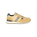 Baskets basses marron en tissu Napapijri pour homme