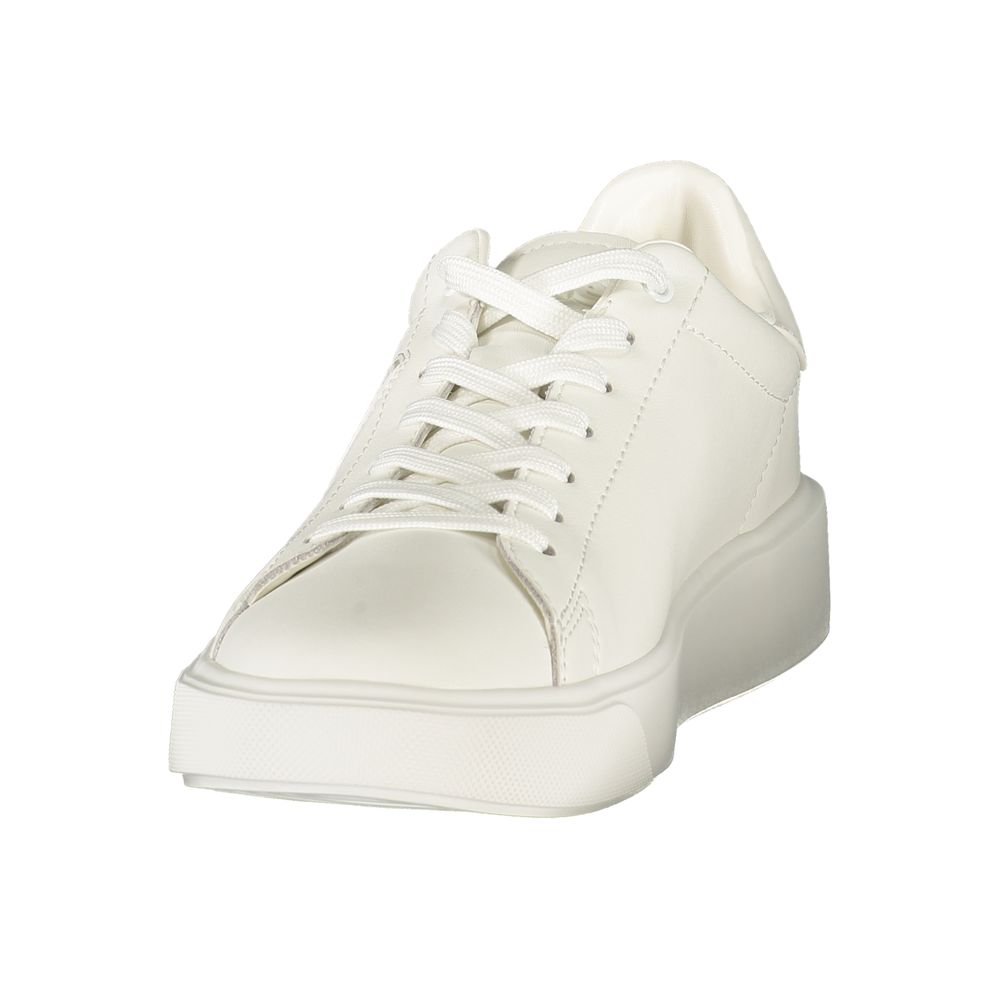 Blauer Herren-Sneaker aus weißem Polyurethan