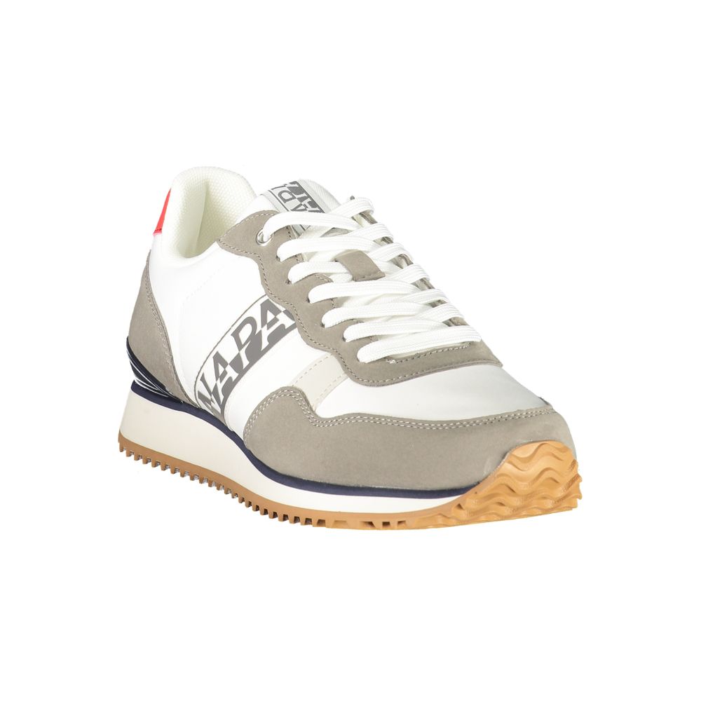 Napapijri Blanc Polyuréthane Homme Baskets