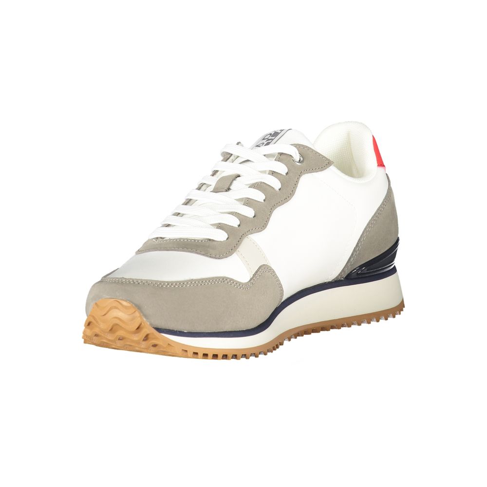 Napapijri Blanc Polyuréthane Homme Baskets