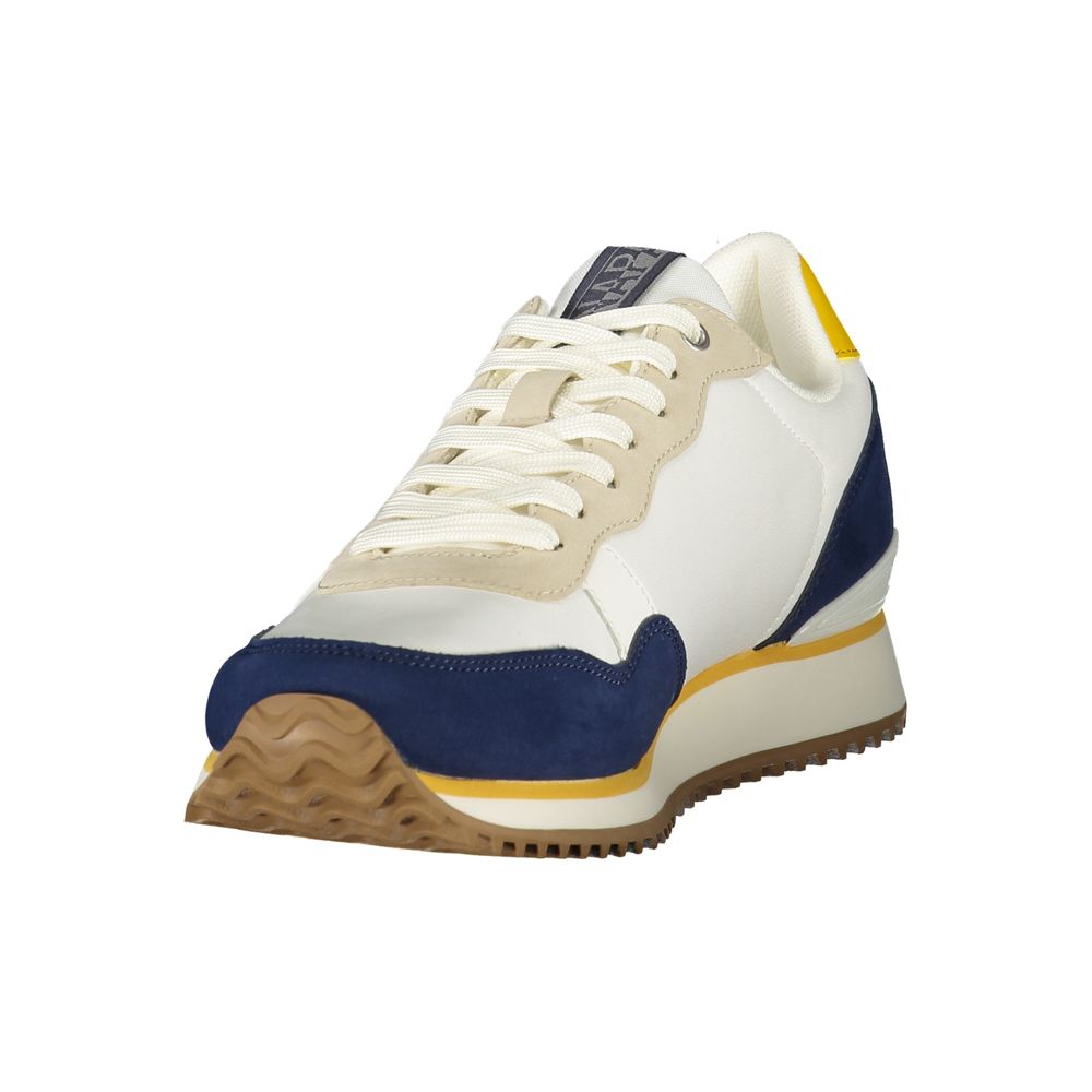 Napapijri Weiße Herren-Sneaker aus Polyester