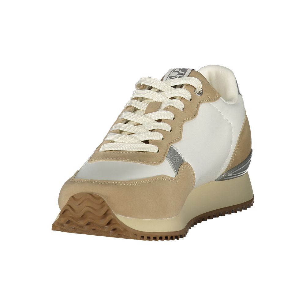 Napapijri Women's White Polyester Trainers