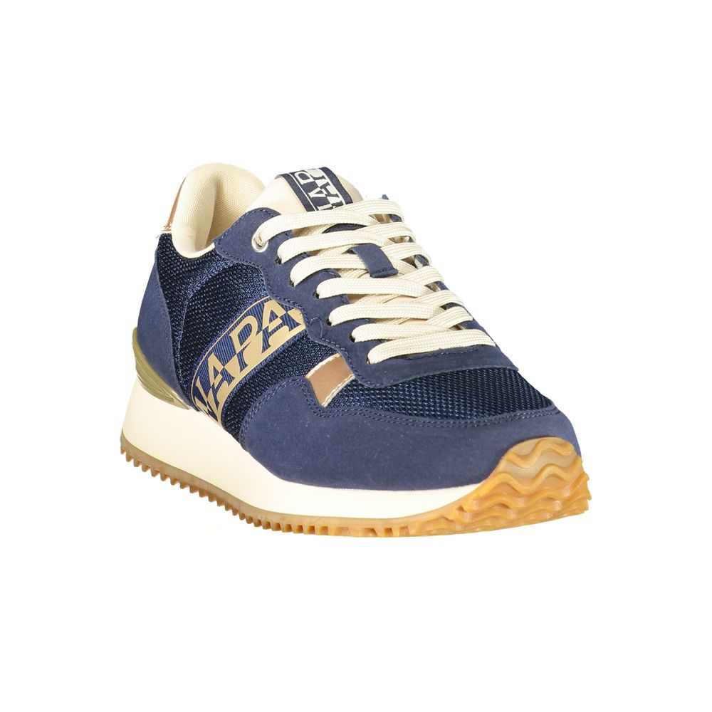 Napapijri Blaue Damen-Sneaker aus Polyester