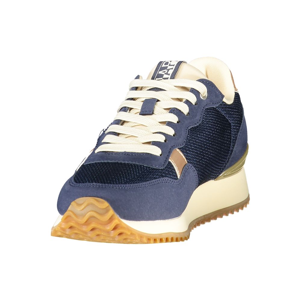 Napapijri Blaue Damen-Sneaker aus Polyester