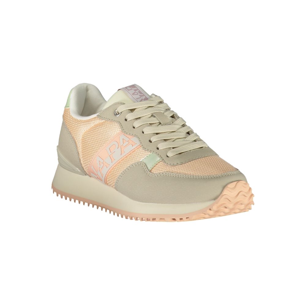 Napapijri Pink Polyester Sneakers