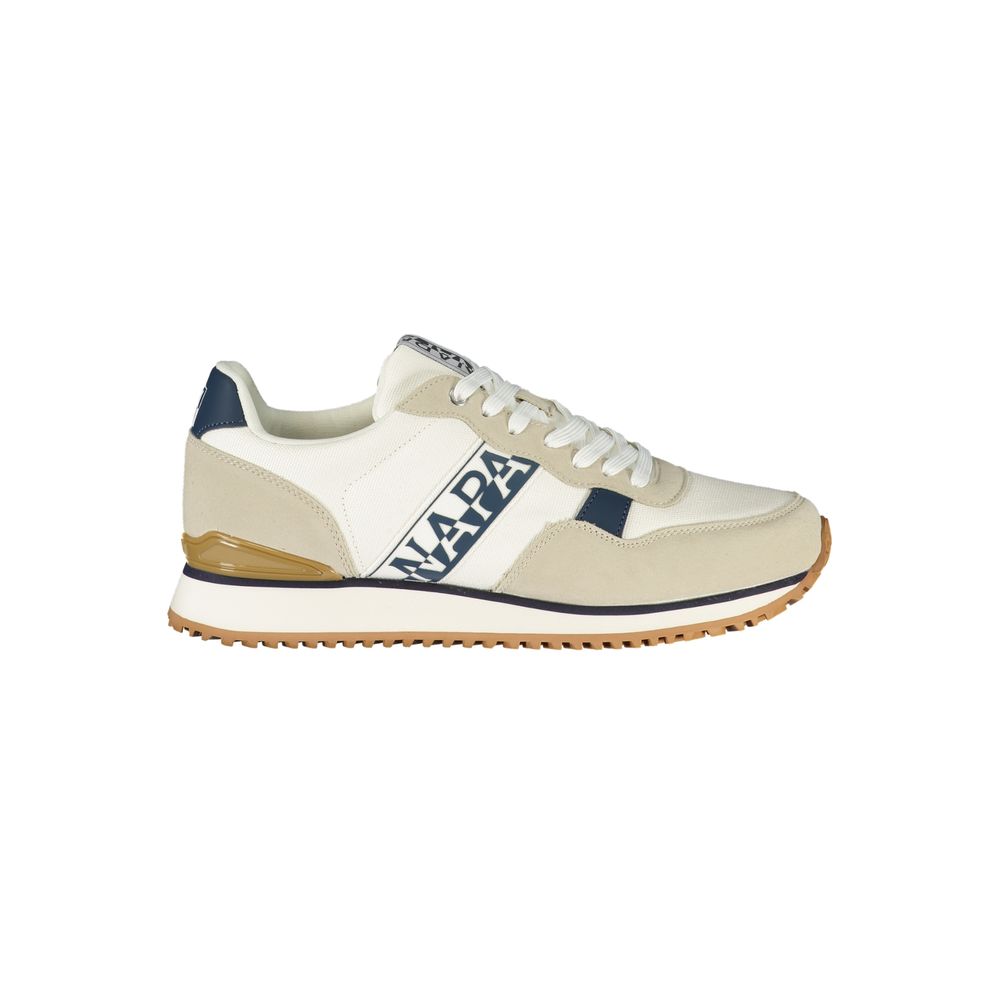 Napapijri Weiße Herren-Sneaker aus Polyester