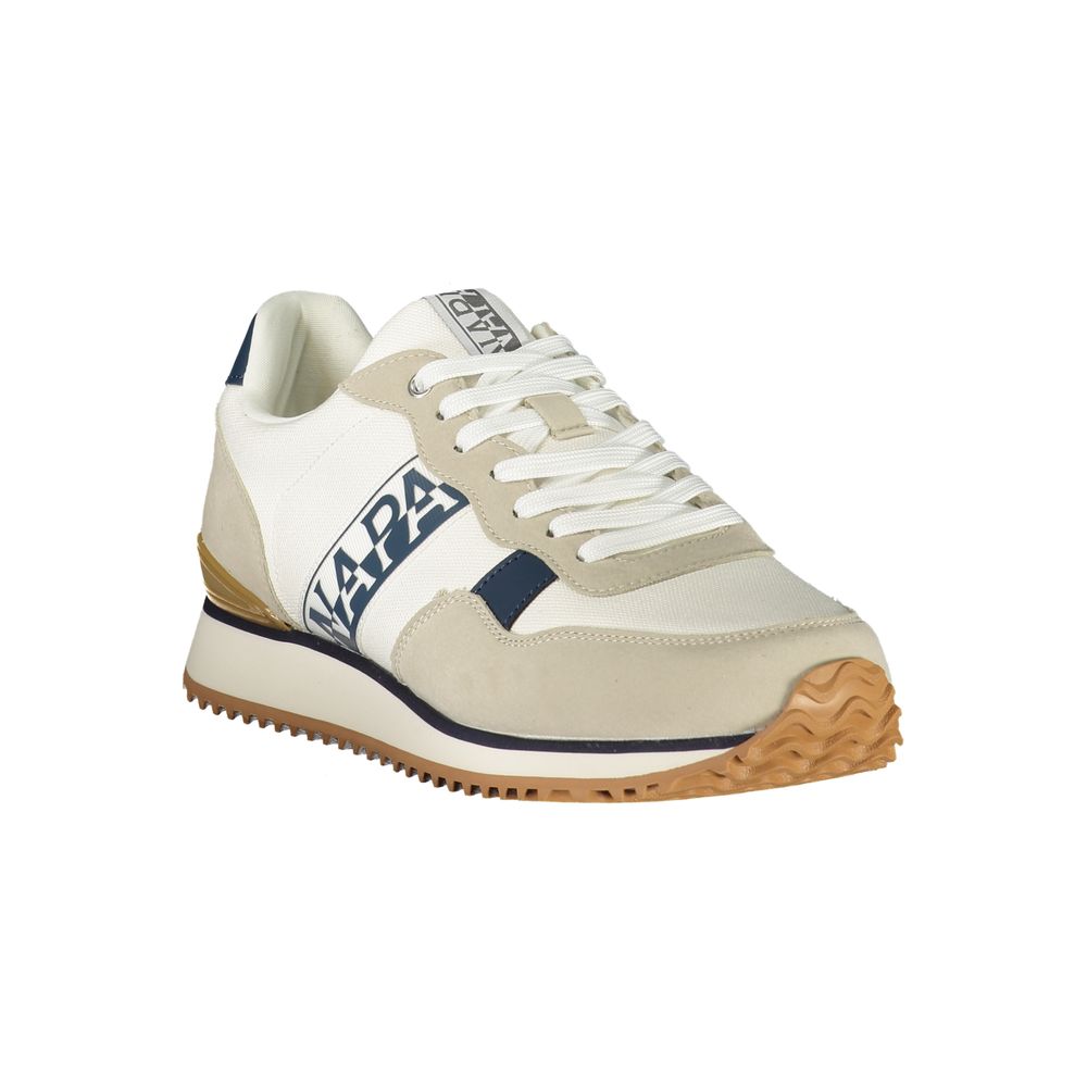 Napapijri Weiße Herren-Sneaker aus Polyester