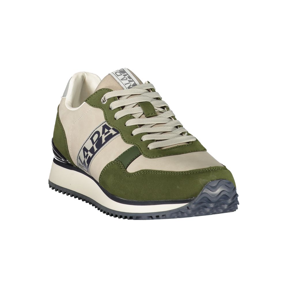 Napapijri Verde Herren-Sneaker aus Polyurethan