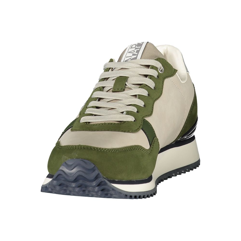 Napapijri Verde Herren-Sneaker aus Polyurethan