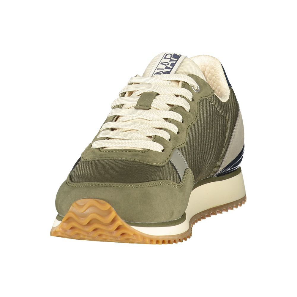 Napapijri Verde Herren-Sneaker aus Polyurethan