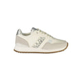 Baskets blanches Napapijri pour femme en polyester