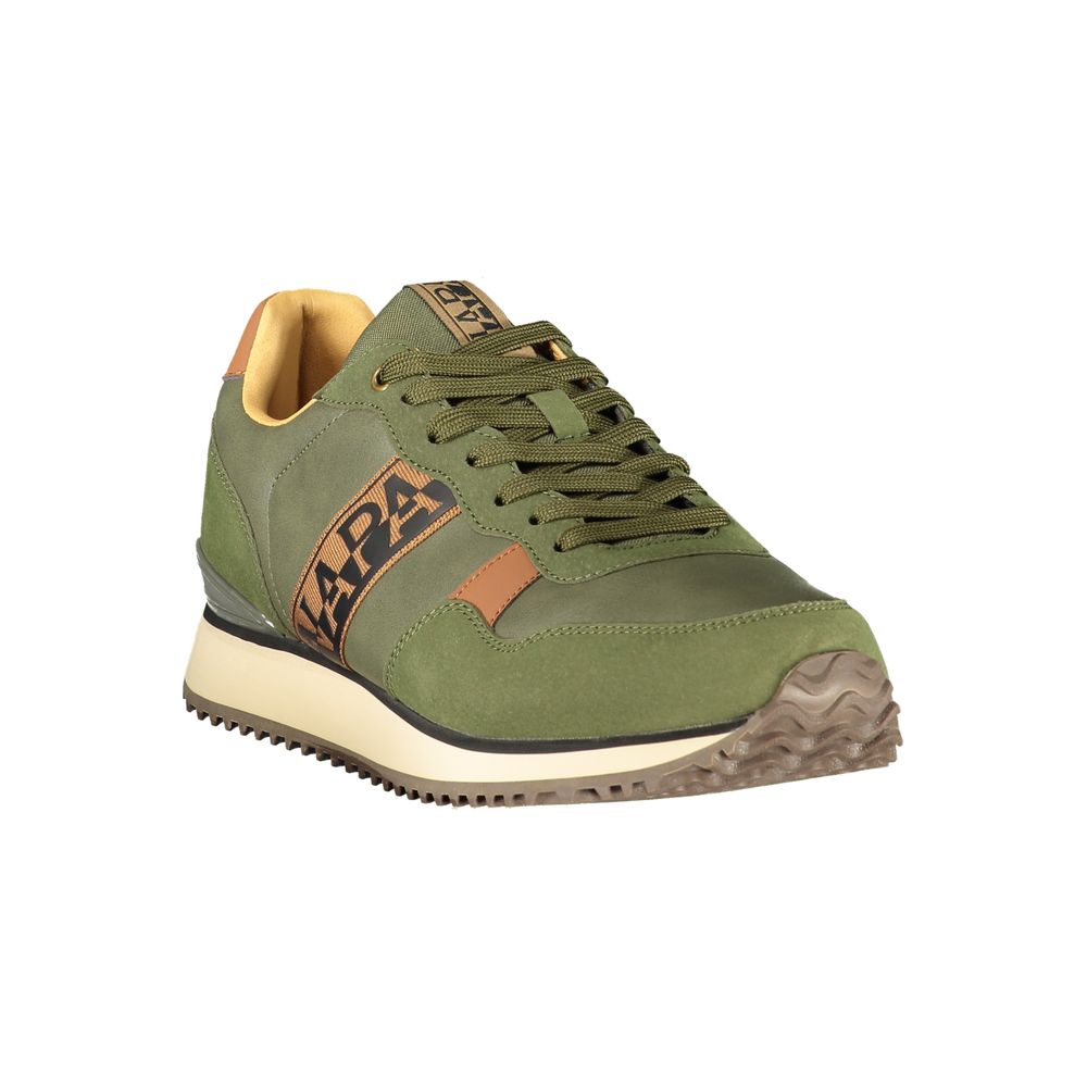 Napapijri Green Polyester Men's Sneakers