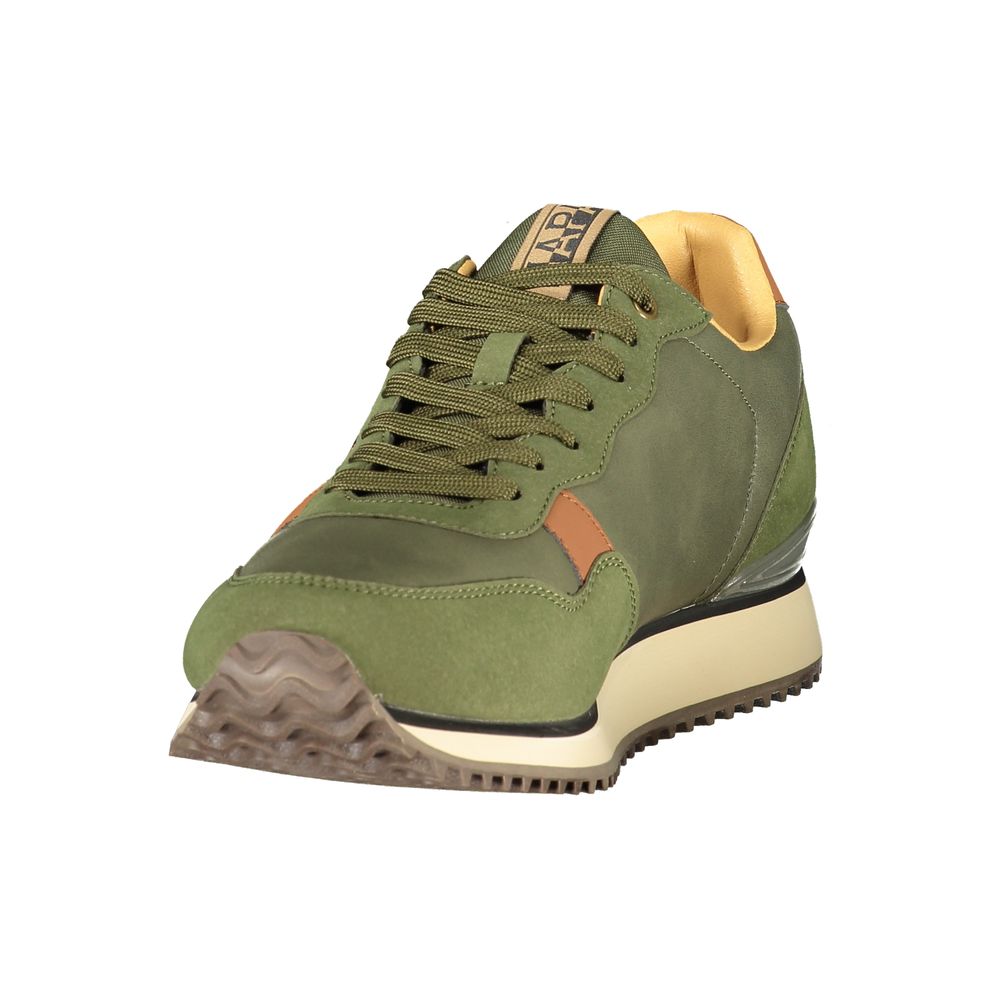 Napapijri Green Polyester Men's Sneakers