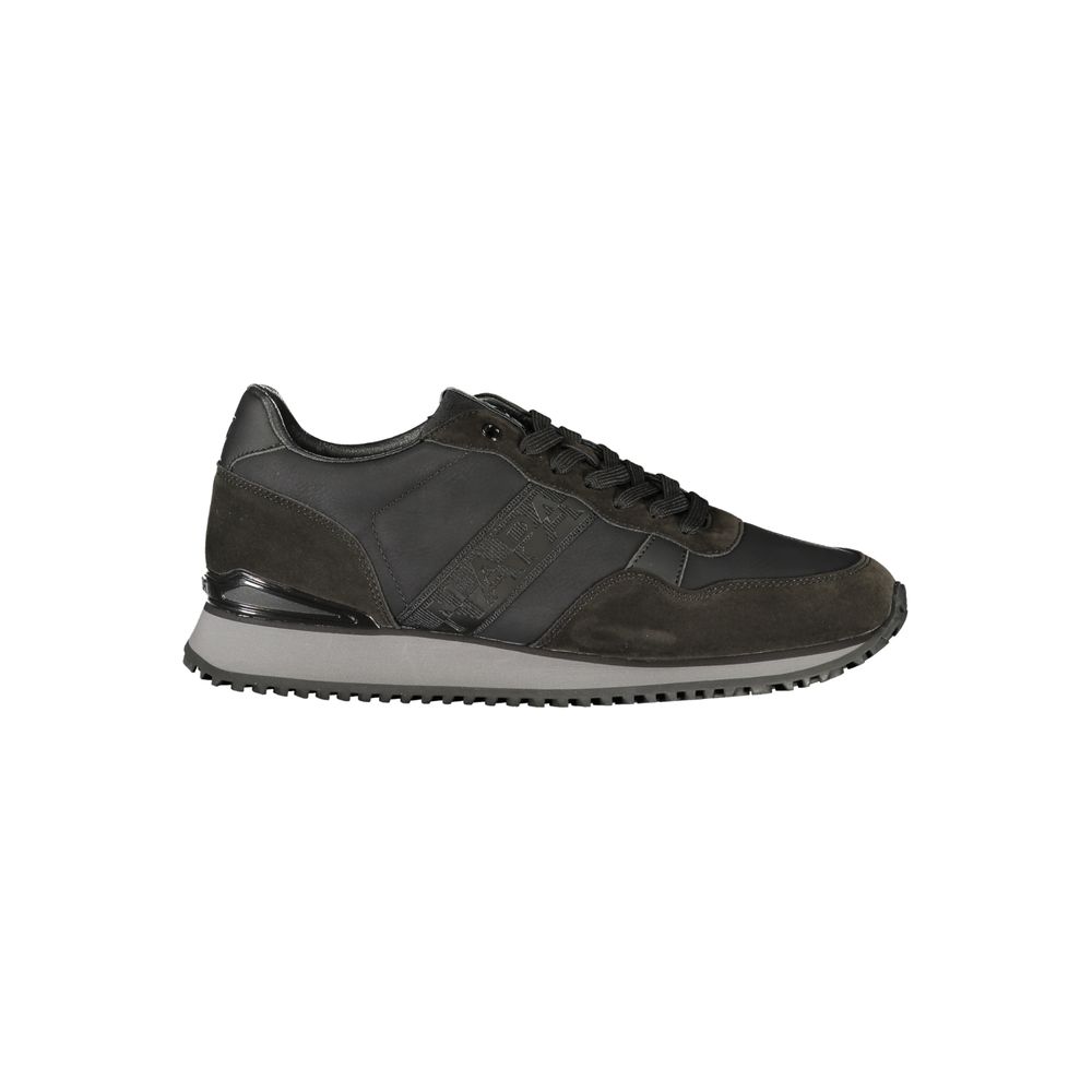 Napapijri Schlanke schwarze Sportschuhe mit Schnürung