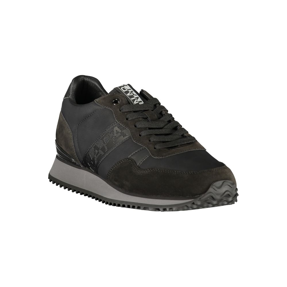 Napapijri Schlanke schwarze Sportschuhe mit Schnürung