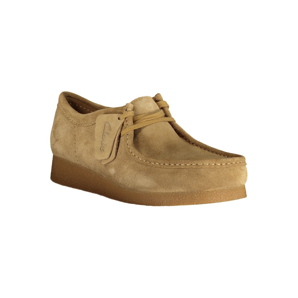 Clarks Beige Suede Men's Sneaker