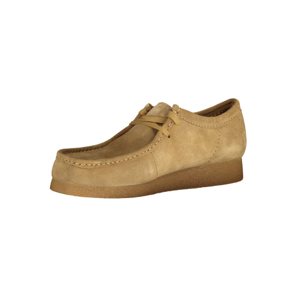Sneaker Clarks en daim beige pour homme
