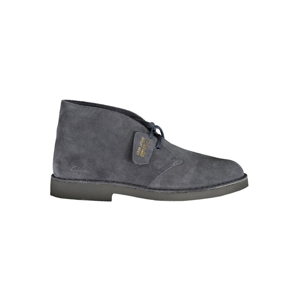 Clarks Blaue Polyester-Knöchelstiefel