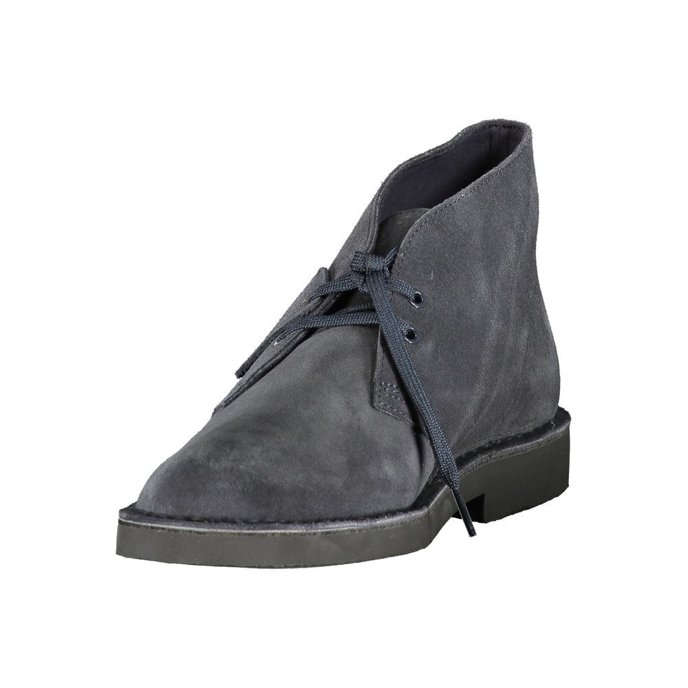 Bottines bleues en polyester Clarks