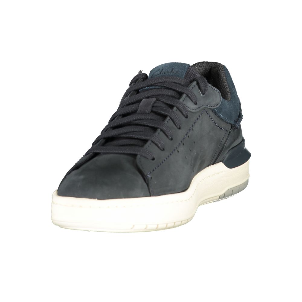 Clarks Blauer Herren-Sneaker aus Polyester