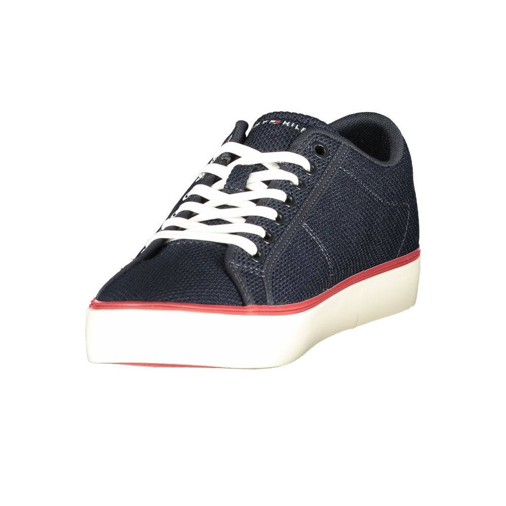 Tommy Hilfiger Blauer Herren-Sneaker aus Polyester