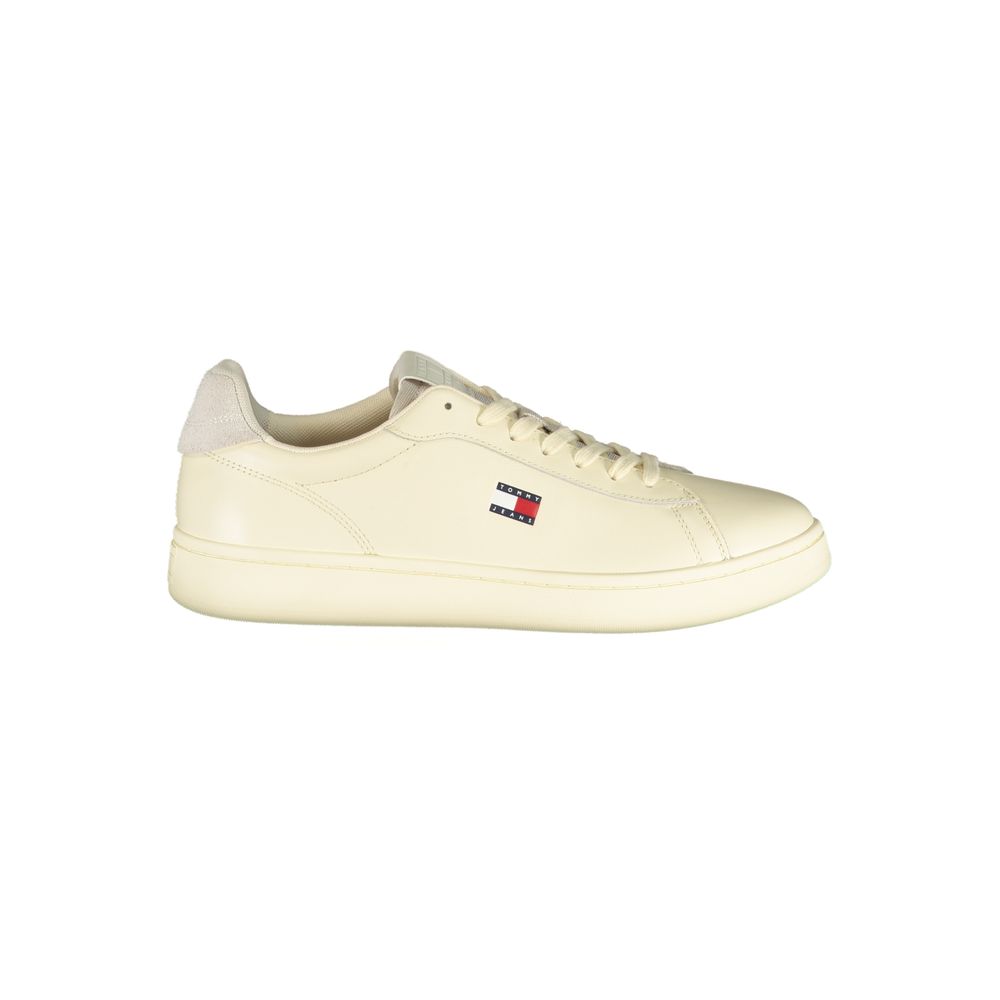 Tommy Hilfiger Men's Trainers in White Polyurethane