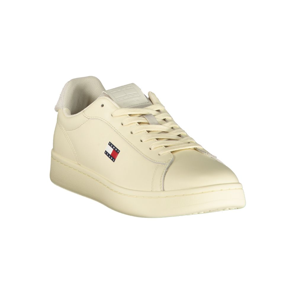 Tommy Hilfiger Men's Trainers in White Polyurethane