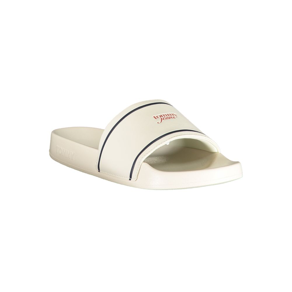 Tommy Hilfiger Weiße Polyethylen-Sandale