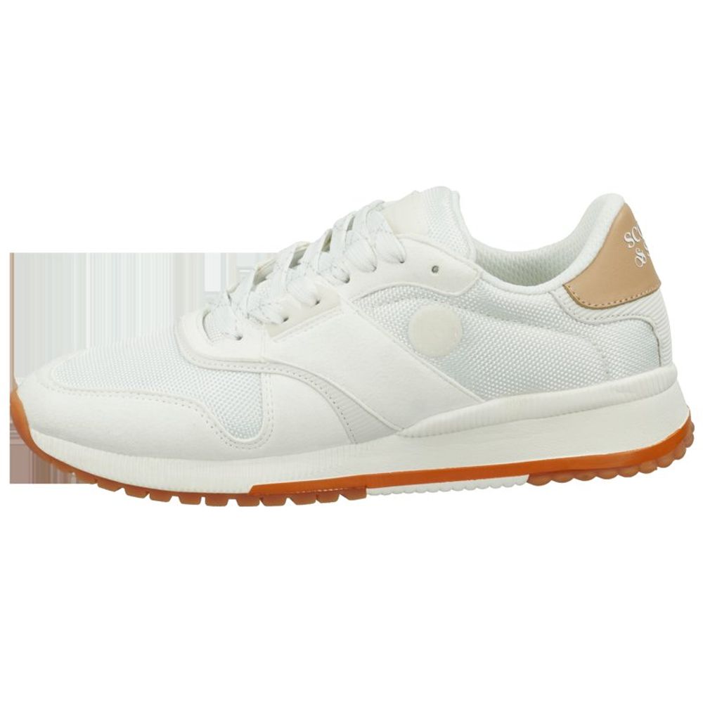 Baskets en cuir blanc Scotch & Soda