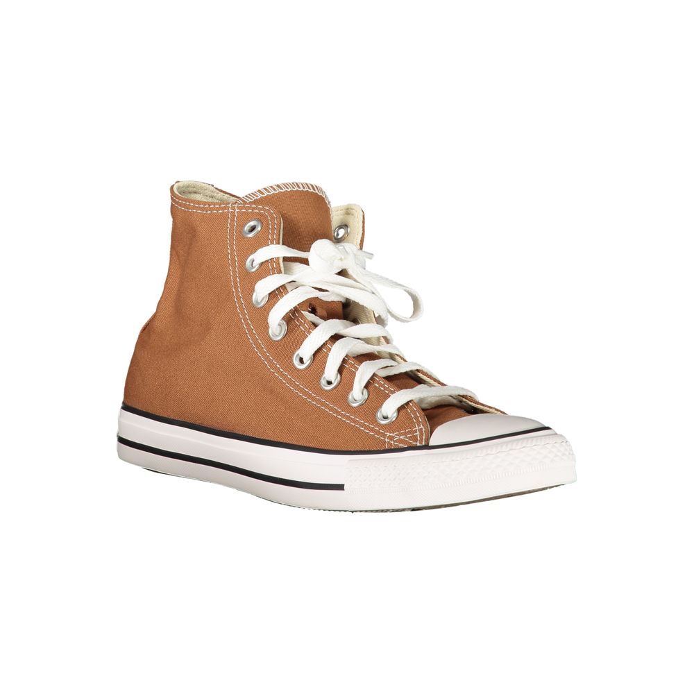 Baskets unisexes marron en polyester Converse