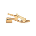 Laura Biagiotti Beige Polyurethan Sandale für Damen