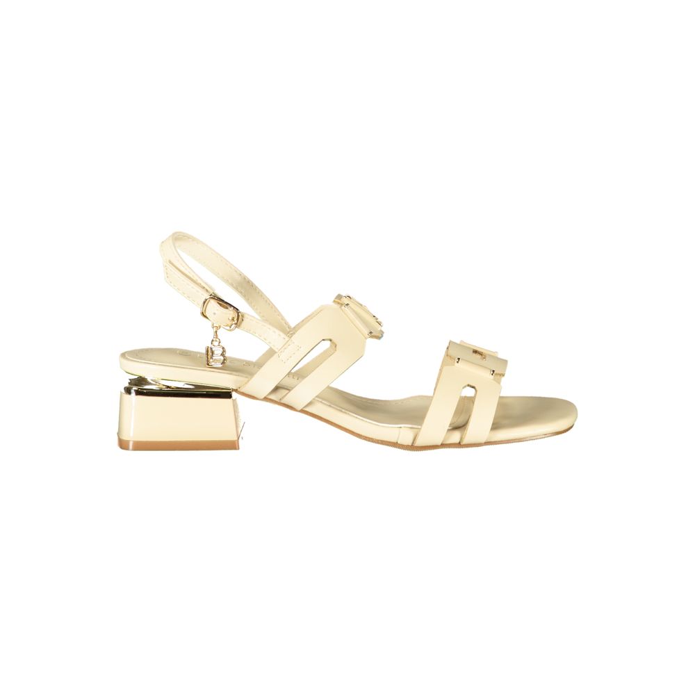 Laura Biagiotti Beige Polyethylene-Sandalen