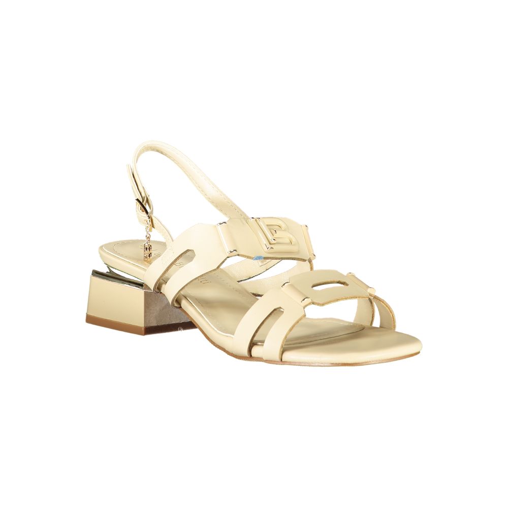 Laura Biagiotti Beige Polyethylene-Sandalen