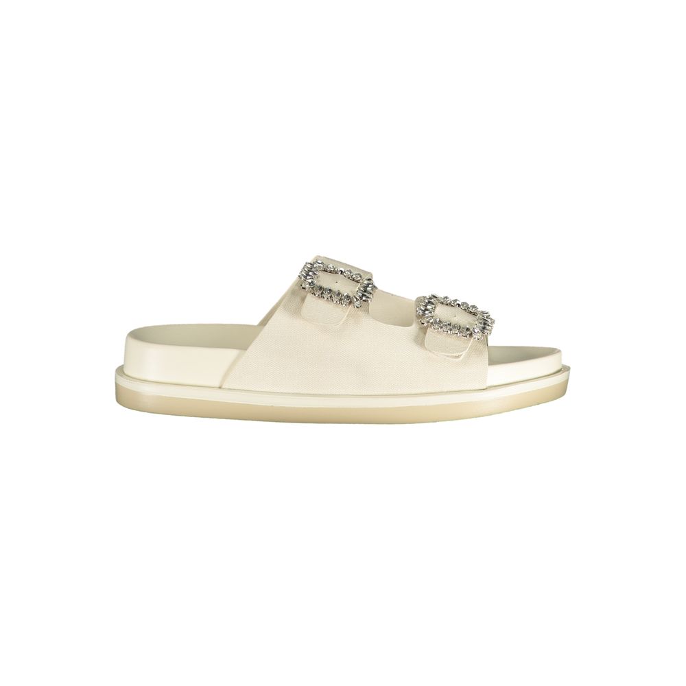 Laura Biagiotti Weiße Sandalen aus Polyethylen