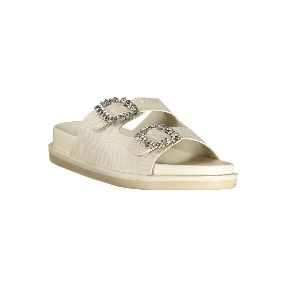 Laura Biagiotti Weiße Sandalen aus Polyethylen