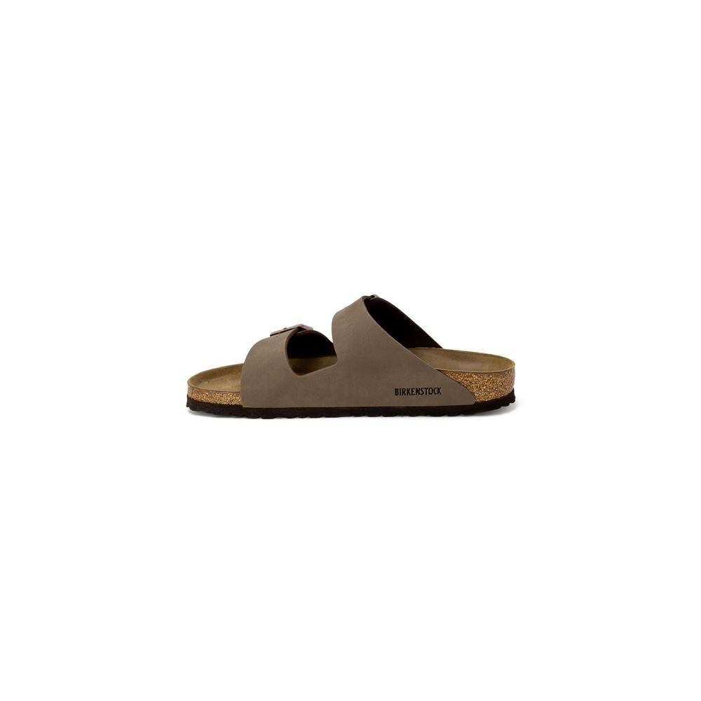 Birkenstock Braune Synthetik-Slipper