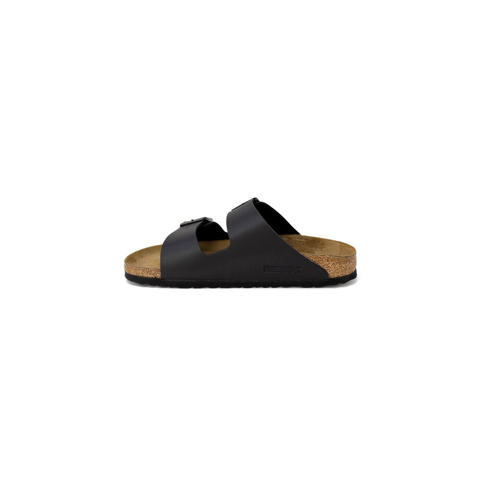 Birkenstock Schwarze Kunstleder-Slipper