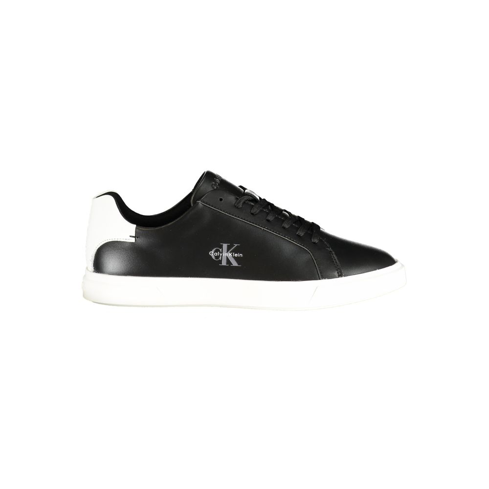 Calvin Klein Schwarzer Damen-Sneaker aus Polyurethan