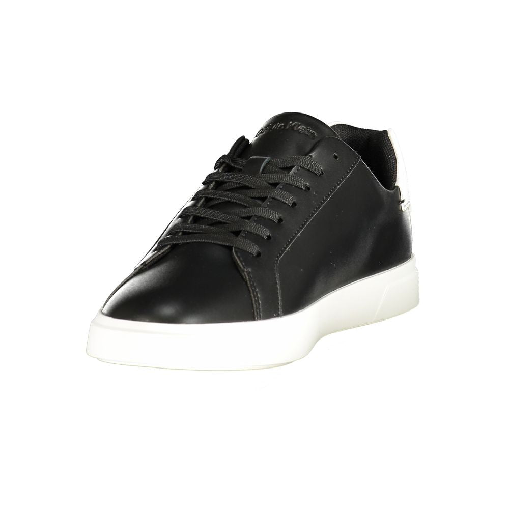 Calvin Klein Schwarzer Damen-Sneaker aus Polyurethan