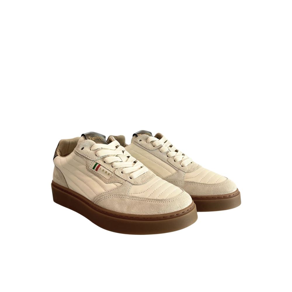 Pantofola D'Oro Beige Suede Men's Sneaker