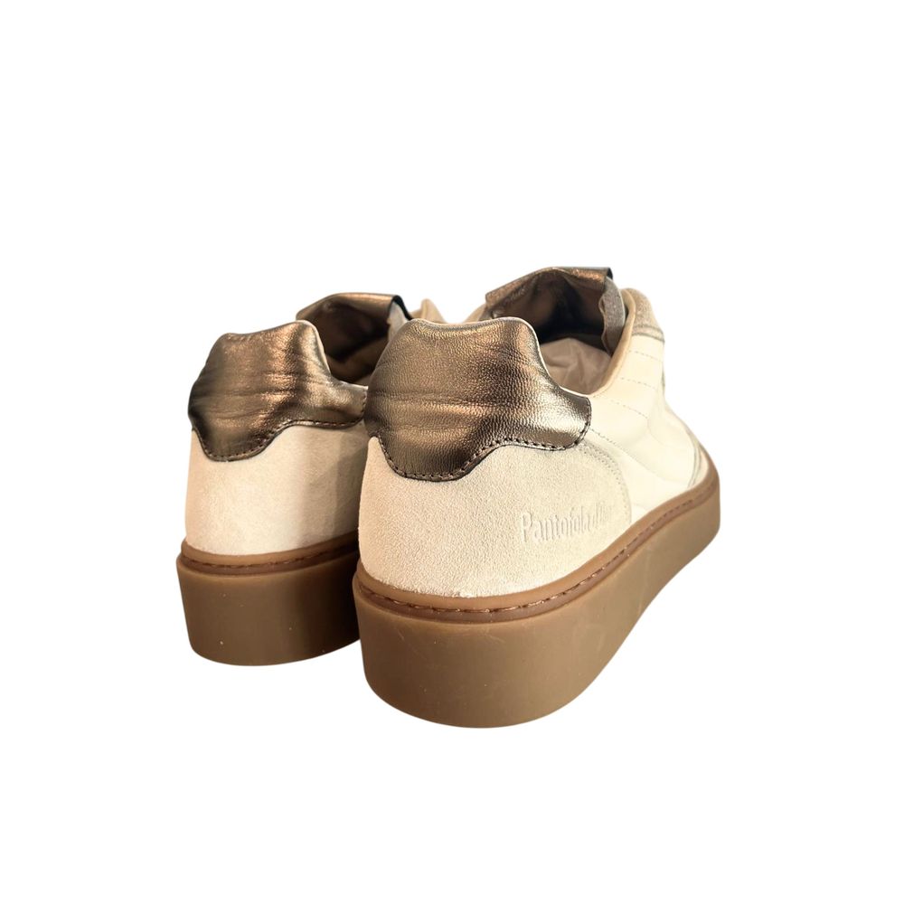 Pantofola D'Oro Beige Suede Men's Sneaker