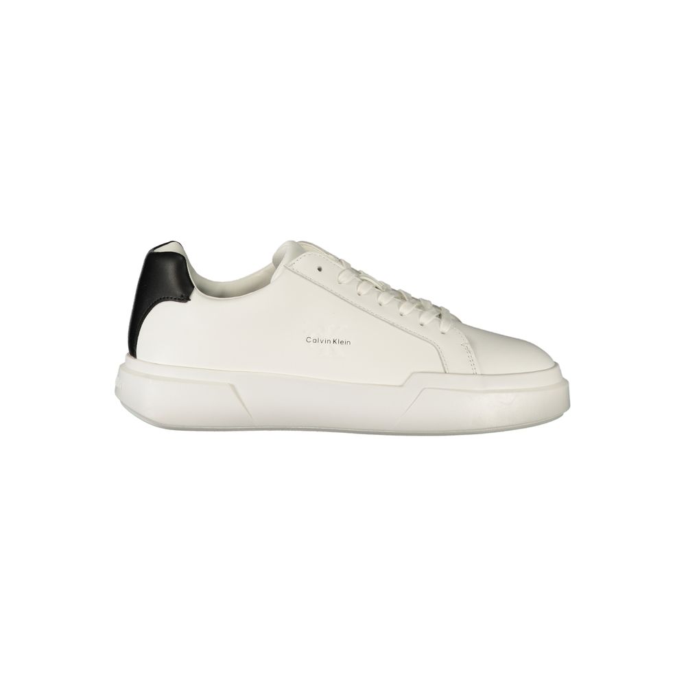 Baskets Calvin Klein en polyester blanc