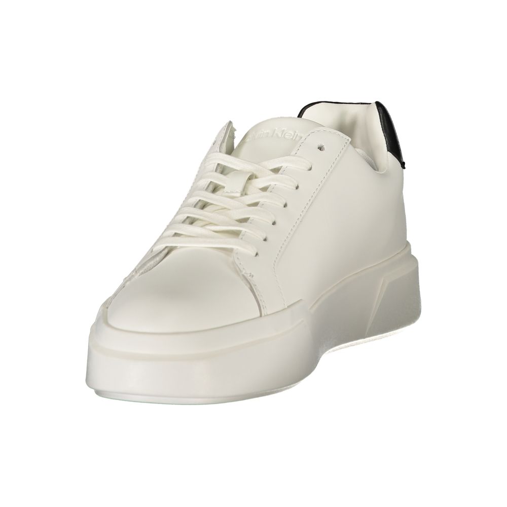 Baskets Calvin Klein en polyester blanc
