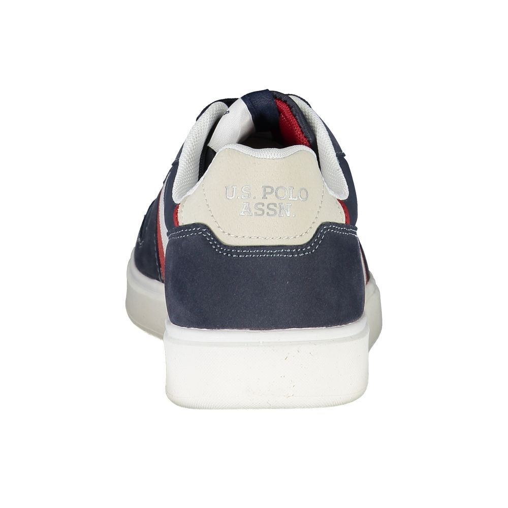 U.S. POLO ASSN. Men's Blue Polyurethane Sneaker