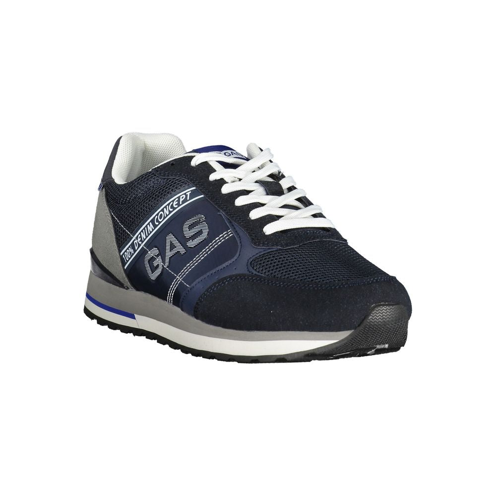 Gas Blue Polyester Sneaker