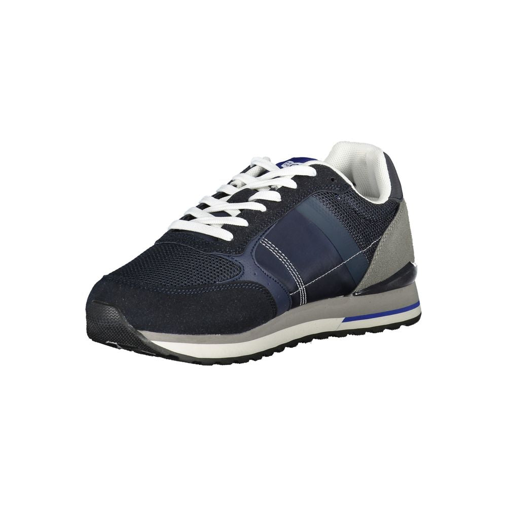 Gas Blue Polyester Sneaker