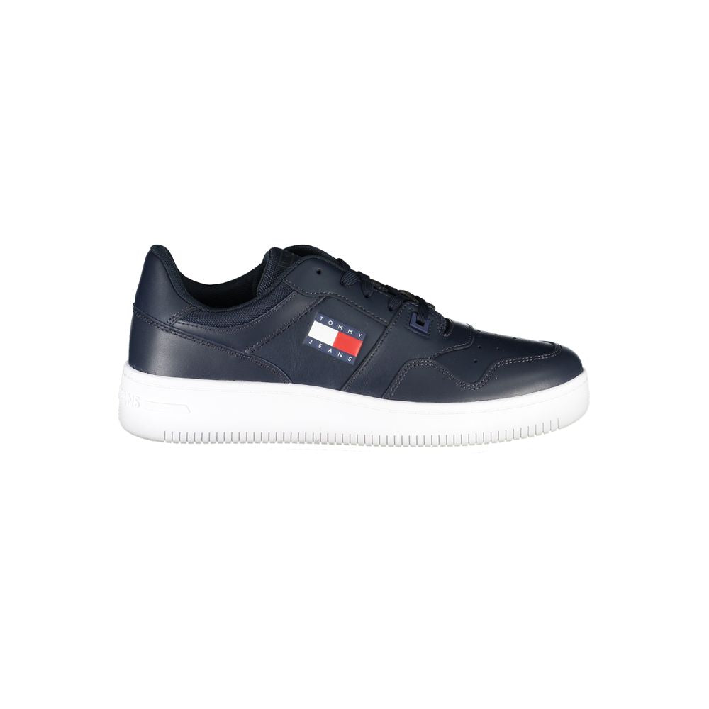 Tommy Hilfiger Blauer Polyester-Sneaker