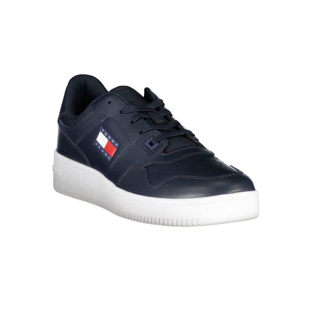 Tommy Hilfiger Blauer Polyester-Sneaker