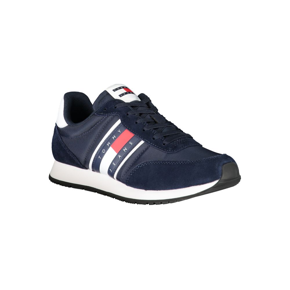 Tommy Hilfiger Blauer Herren-Sneaker aus Polyester